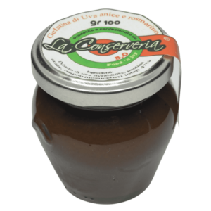 Gelatina di uva anice e rosmarino